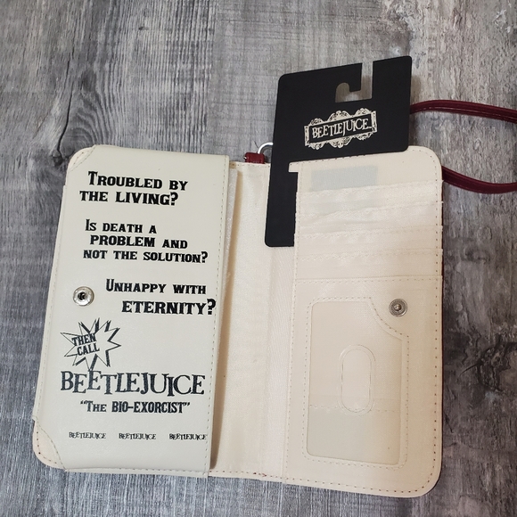 Beetlejuice Wristlet Wallet - Picture 6 of 9